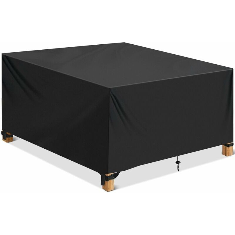 foto del prodotto copertura protettiva impermeabile per mobili da giardino 420d 150x150x75cm, copertura per mobili da giardino, tessuto oxford resistente ai raggi uv
