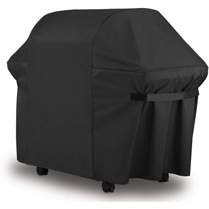 immagine 0 del prodotto copertura protettiva per barbecue, resistente ai raggi uv, all acqua e all umidit , per barbecue da esterno, nera,...