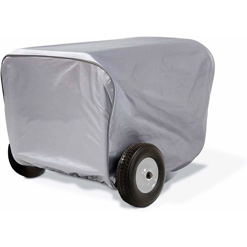foto del prodotto copertura protettiva per generatore inverter e generatore portatile da esterno argento 63,56051,5cm 