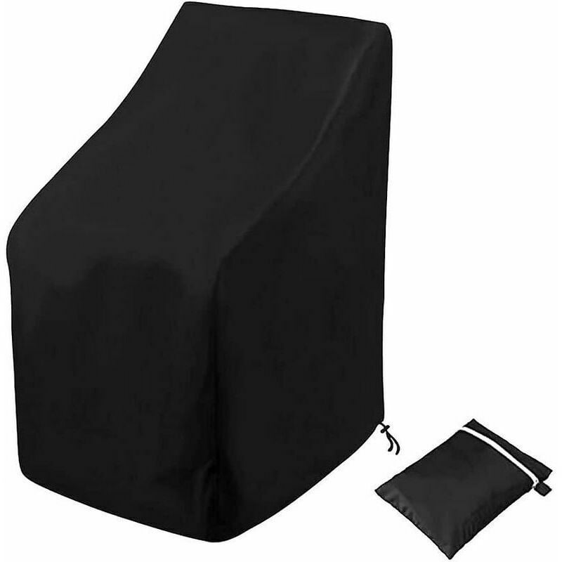 foto del prodotto copertura protettiva per mobili da giardino, per sedie impilate, protezione dalle intemperie, 65, 65, 120/80 cm, 210d
