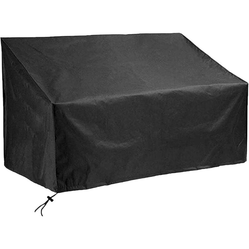 foto del prodotto copertura protettiva per panchina da giardino a 3 posti, copertura impermeabile per panchina da esterno tessuto oxford 210d protezione anti uv per