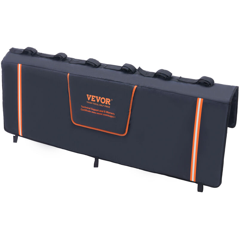 foto del prodotto copertura protezione portellone camion 157x93cm cuscino portellone in pvc spugna copertura protettiva per portellone camion 6 cinghie di fissaggio