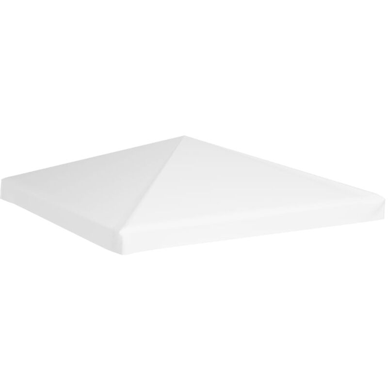 foto del prodotto copertura superiore per gazebo 270 g m 3x3 m bianca