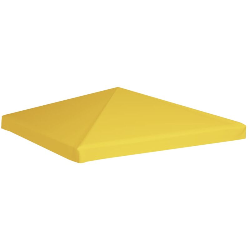 foto del prodotto copertura superiore per gazebo 270 g m 3x3 m gialla