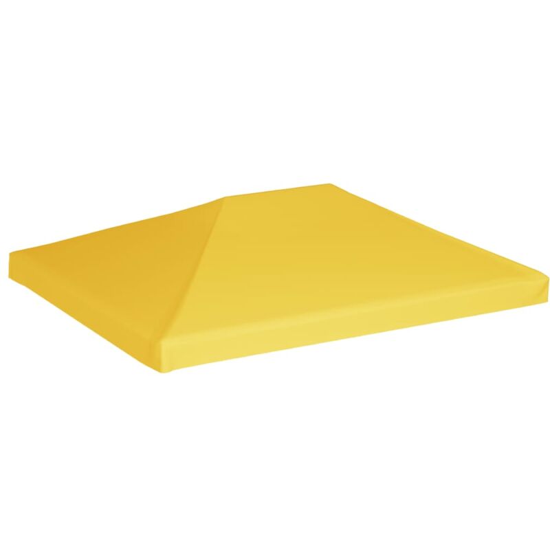 foto del prodotto copertura superiore per gazebo 270 g m 4x3 m gialla