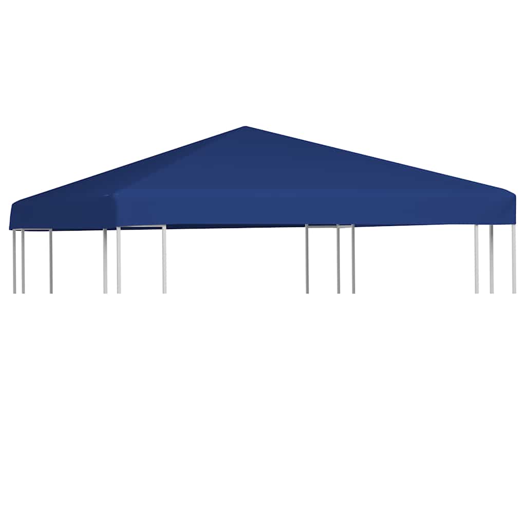 foto del prodotto copertura superiore per gazebo 310 g/m 3x3 m blu