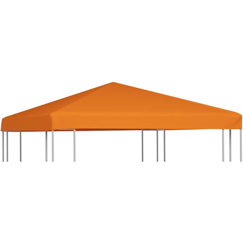foto del prodotto copertura superiore per gazebo 310 g m 3x3 m vari colori colore arancione