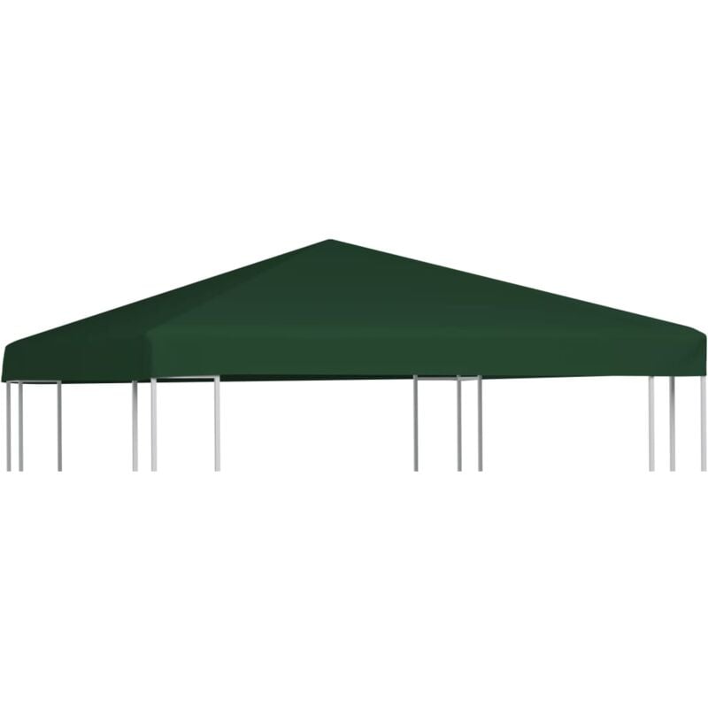 foto del prodotto copertura superiore per gazebo 310 g m 3x3 m verde vidaxl