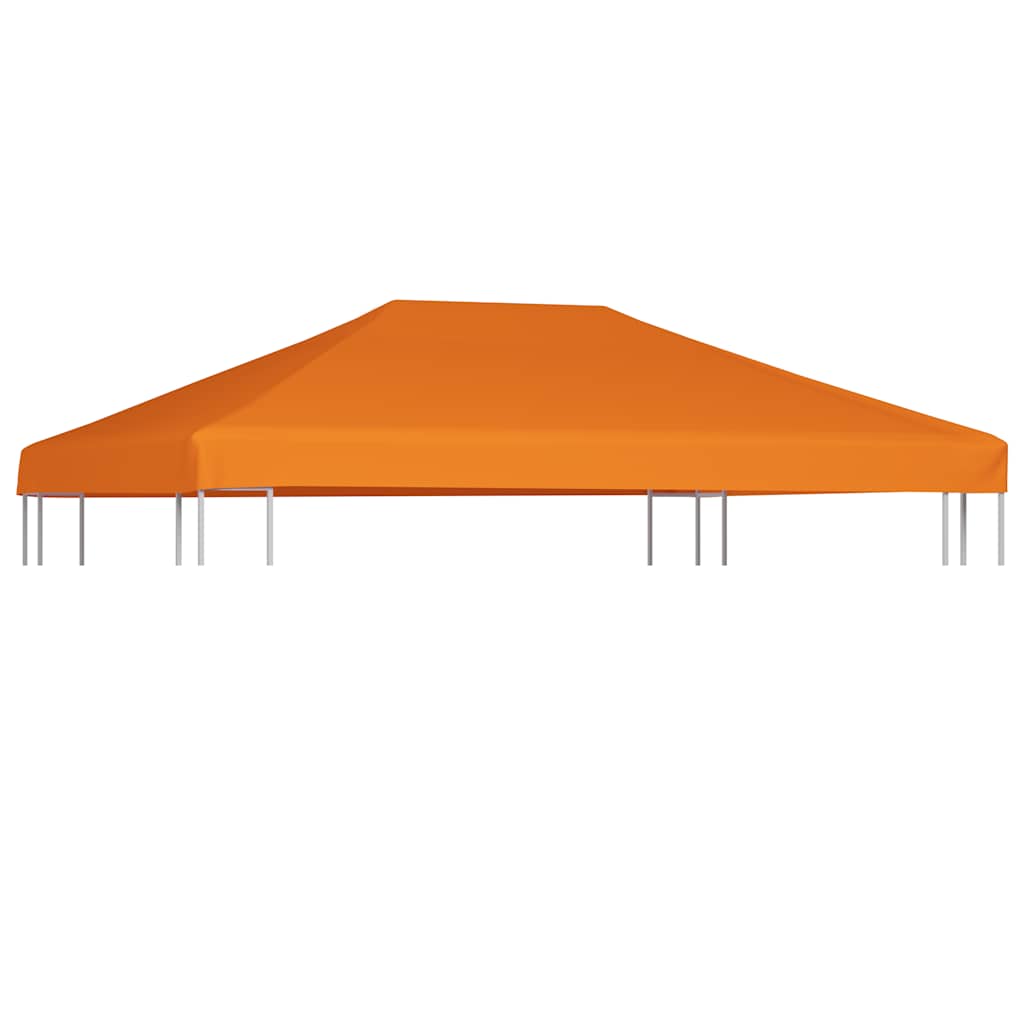 foto del prodotto copertura superiore per gazebo 310 g/m 4x3m arancione cod mxl 68859
