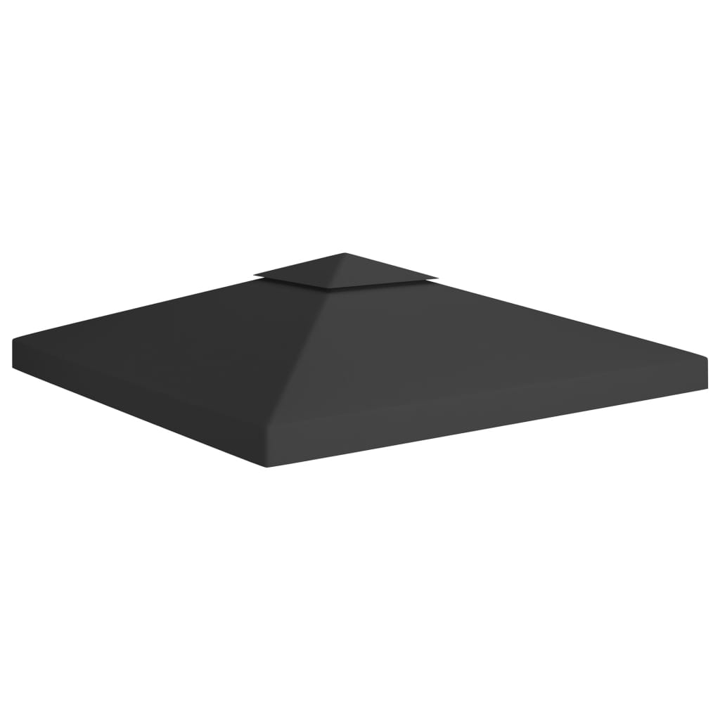 foto del prodotto copertura superiore per gazebo a 2 strati 310 g m 3x3 m neracod mxl 72971