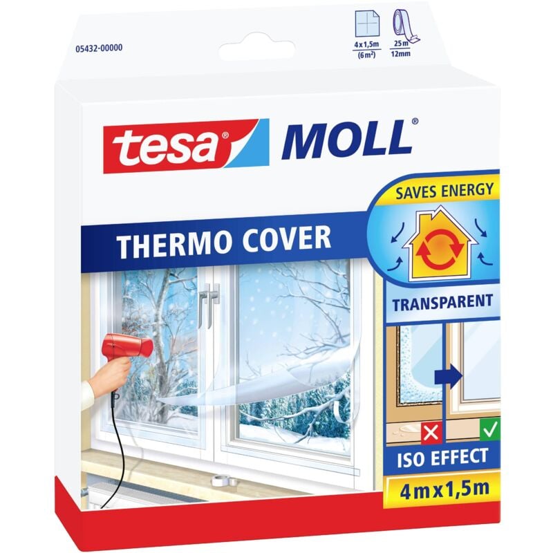 foto del prodotto copertura termica per finestre tesa moll 4mx1500mm trasparente 05432 00000 01