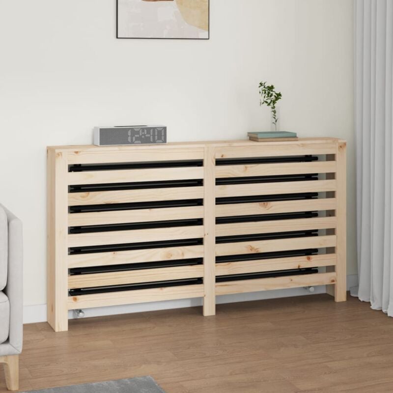 foto del prodotto copertura termosifone 153x19x84 cm in legno massello di pino