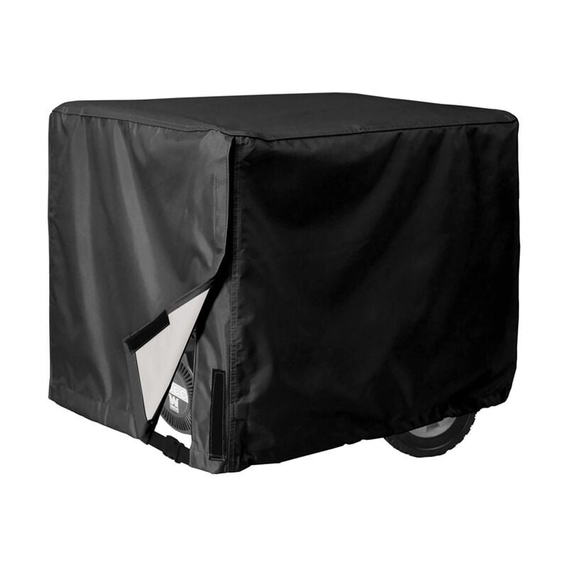 foto del prodotto copertura universale impermeabile per generatore, 26x20x20 pollici, per la maggior parte dei generatori da 3000 5000 watt, nera, copertura per