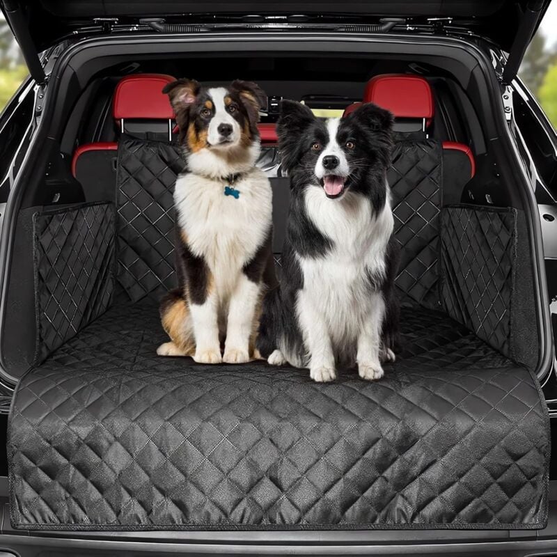 foto del prodotto copertura universale per bagagliaio per auto, copertura per bagagliaio per auto, protezione per sedile, antiscivolo impermeabile, copertura per auto