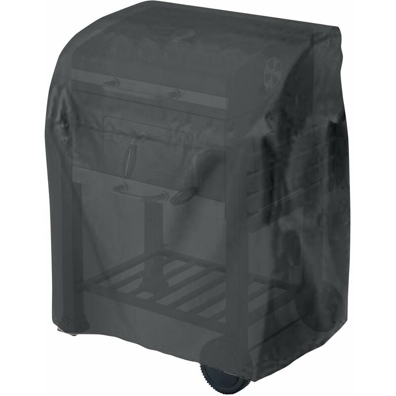 foto del prodotto copertura universale per carrello grill piccolo, nero 48,3 x 104,1 x 101,6 cm tepro