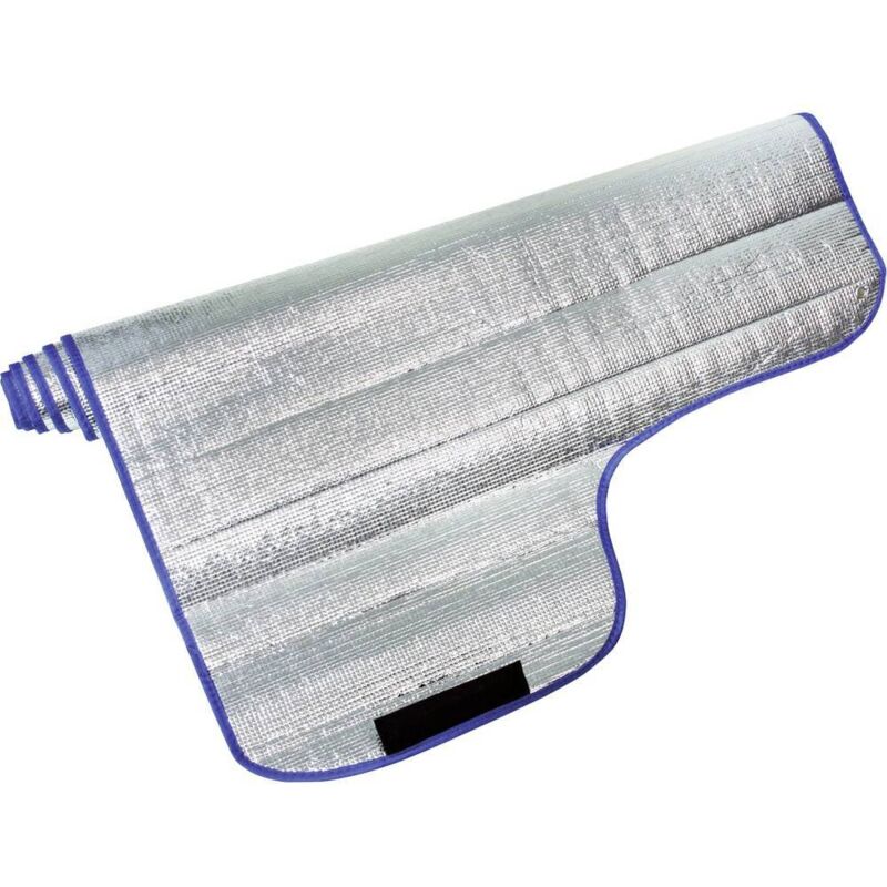 foto del prodotto copertura vetri auto superficie in alluminio, oscuramento l x a 150 cm x 95 cm automobile alluminio lucido dino