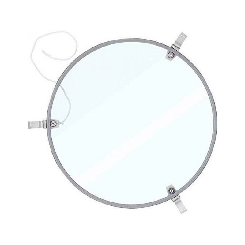 foto del prodotto copertura vetro lama 48 con clips in alluminio sbp14008920 per canaline