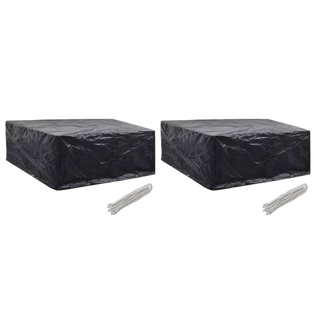 foto del prodotto coperture arredi giardino 2 pz 10 occhielli 260x260x90 cm