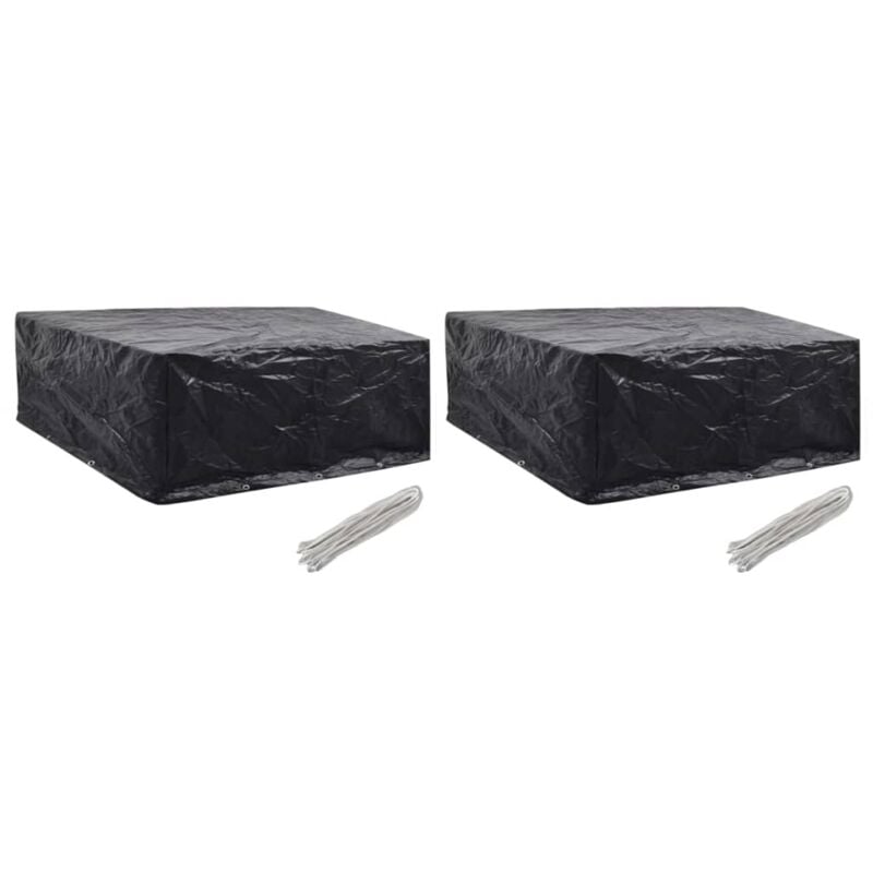 foto del prodotto coperture arredi giardino 2 pz 10 occhielli 260x260x90 cm vidaxl
