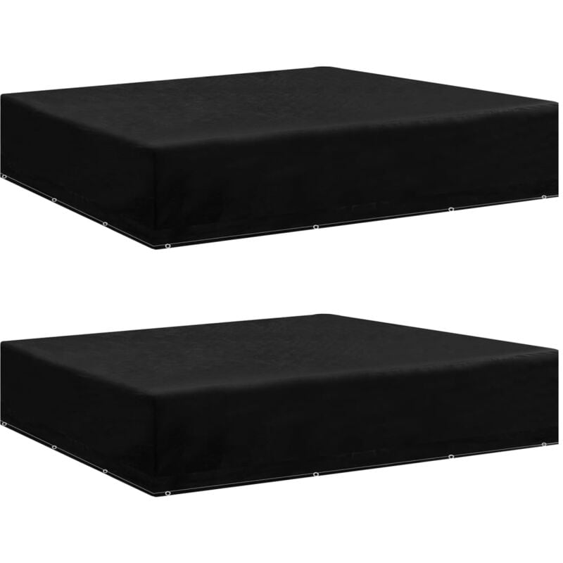 foto del prodotto coperture arredi giardino 2 pz 12 occhielli 250x250x70 cm