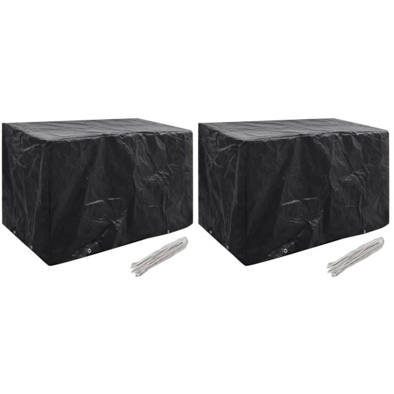 foto del prodotto coperture arredi giardino 2 pz 8 occhielli 140x70x90 cm vidaxl