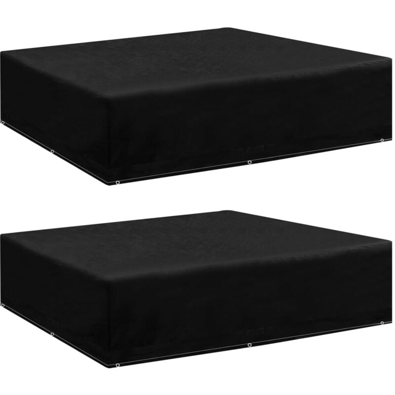foto del prodotto coperture arredi giardino 2 pz 8 occhielli 200x200x70 cm