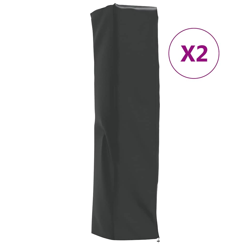 foto del prodotto coperture per stufa 2pz forma piramide 58x58x228cm 420d oxfordcod mxl 132649