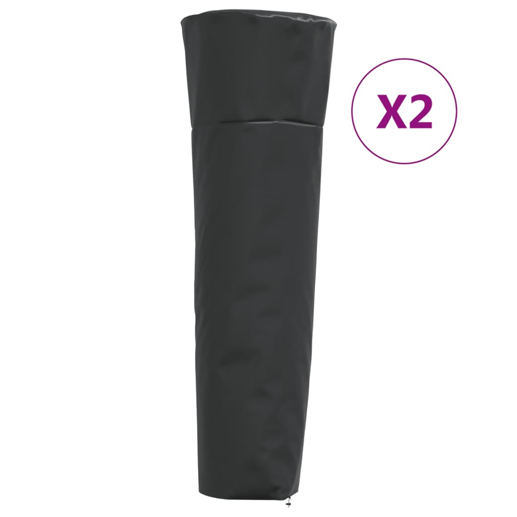 foto del prodotto coperture per stufa 2pz forma piramide 86x47x241cm 420d oxford