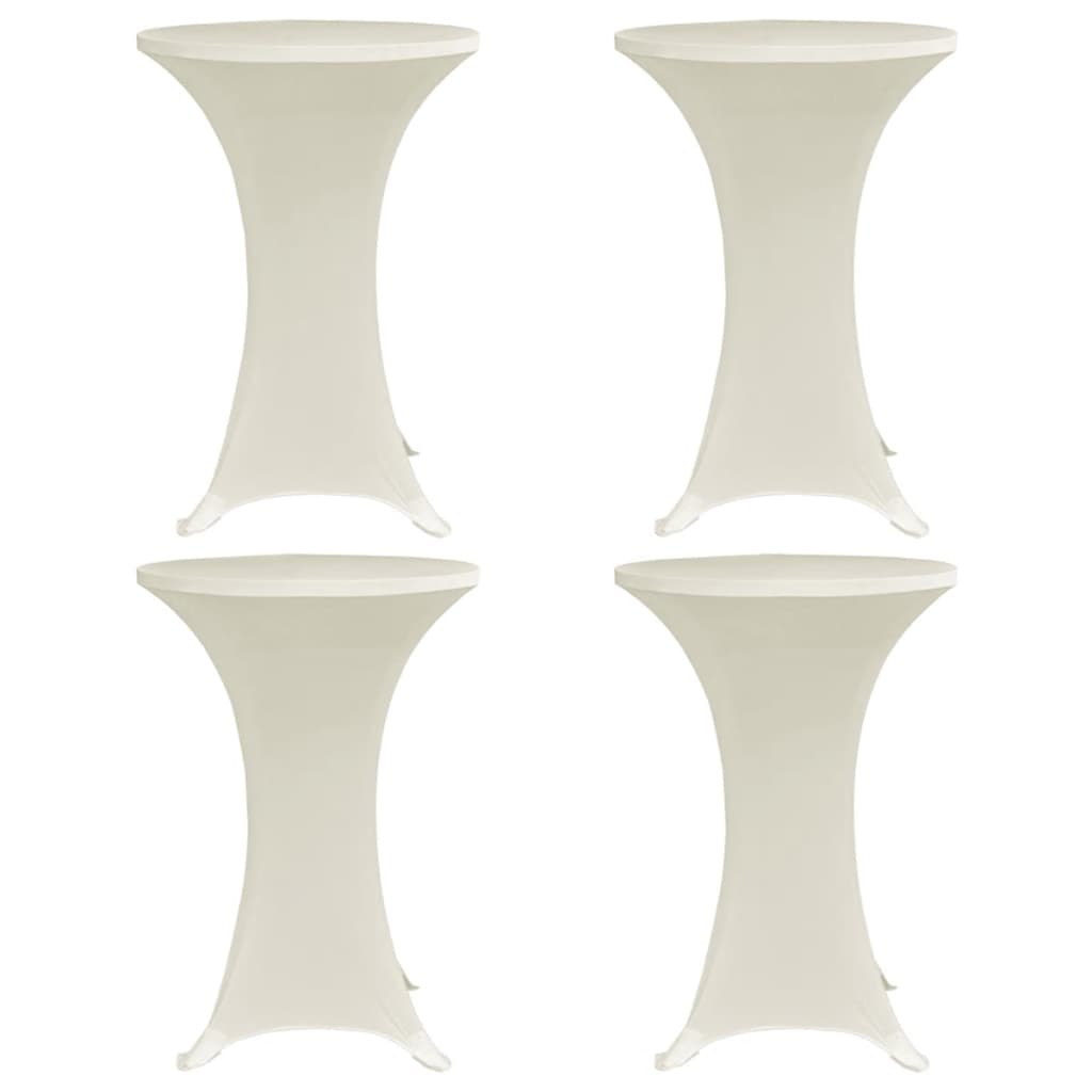 foto del prodotto coperture verticali per tavolo 4 pz 60 cm crema elastico cod mxl 64580