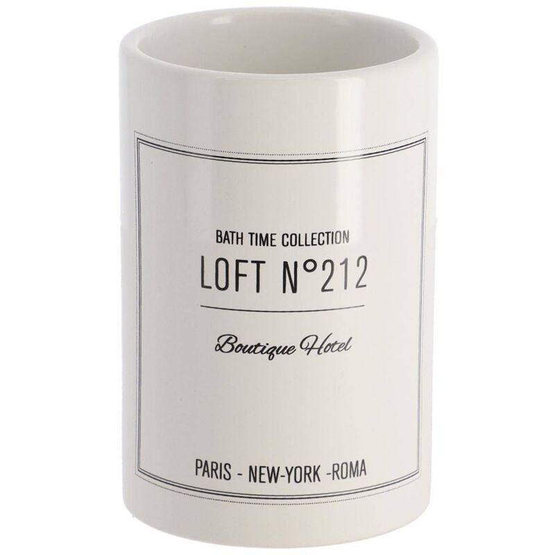 foto del prodotto coppa rotonda stampata dolomite - neo retro bianco tendance