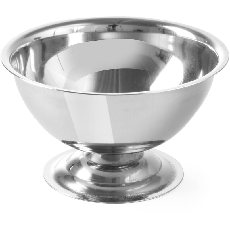 foto del prodotto coppetta per gelato in acciaio inox, diametro 90 mm, 150 ml hendi 441107