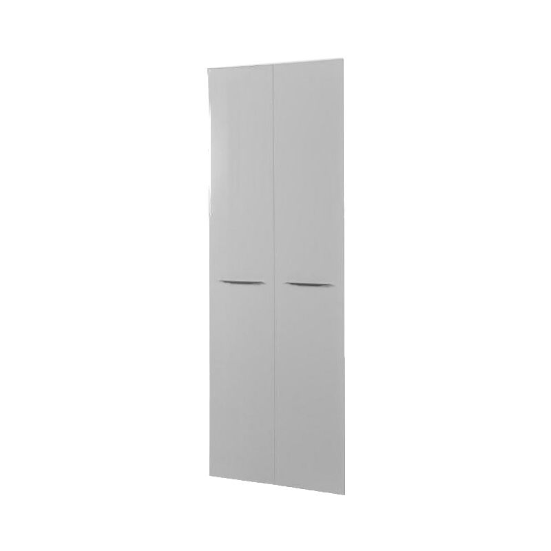 foto del prodotto coppia ante 75xh210cm grigie davinci disegno