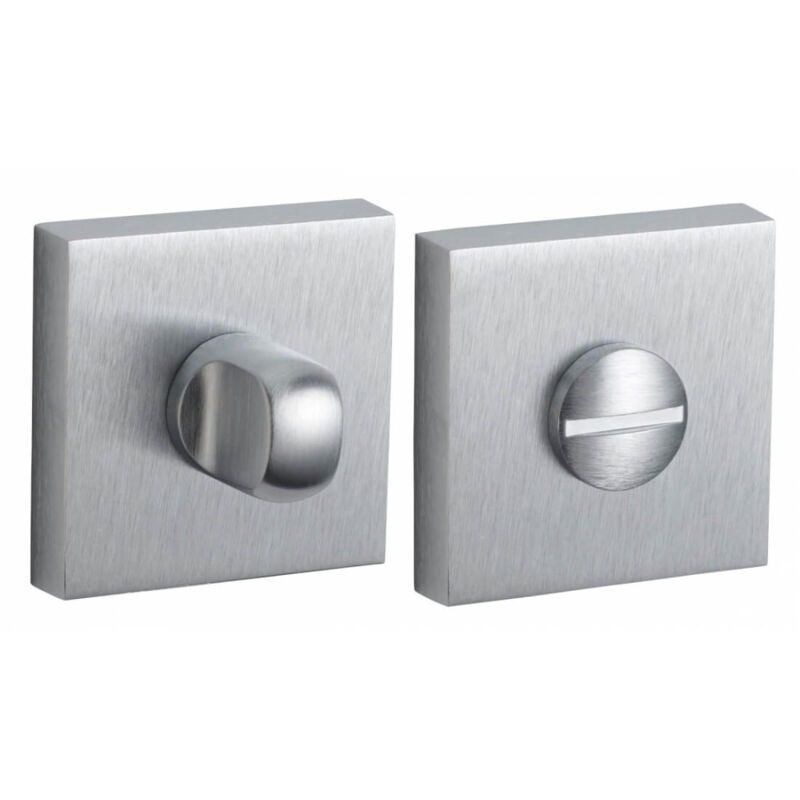 immagine 0 del prodotto coppia borchie, rosetta quadrata modena 50x50 a pomolo, cromo lucido frosio bortolo
