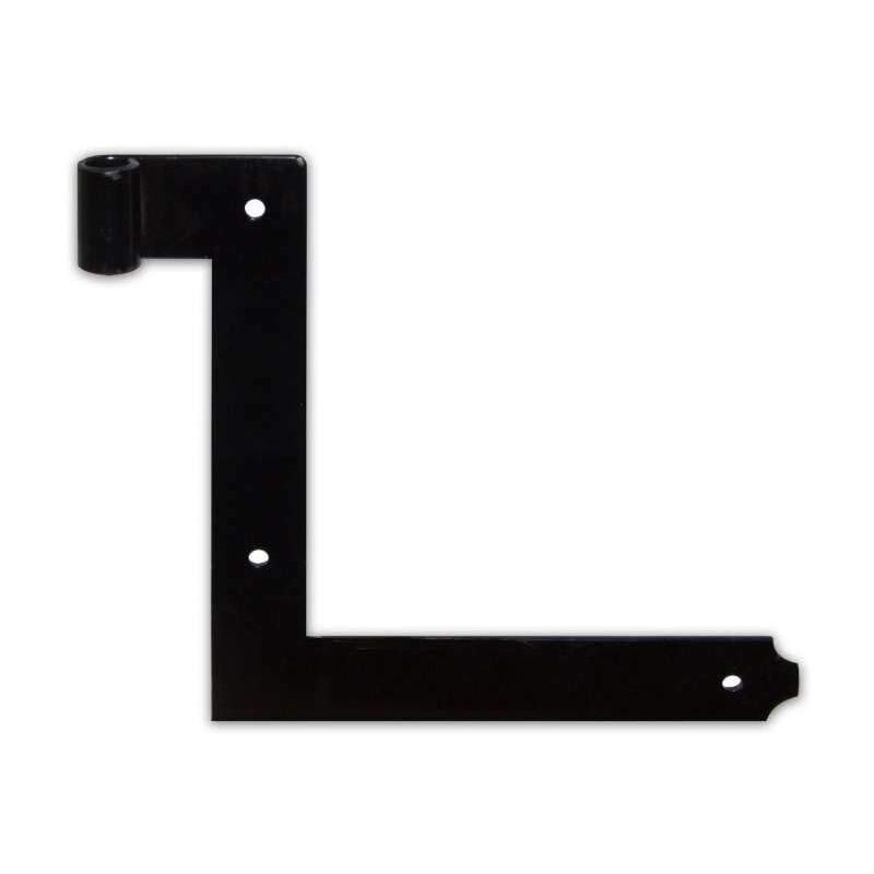 foto del prodotto coppia cantonali verniciati nero l.180x180x30x28 masidef