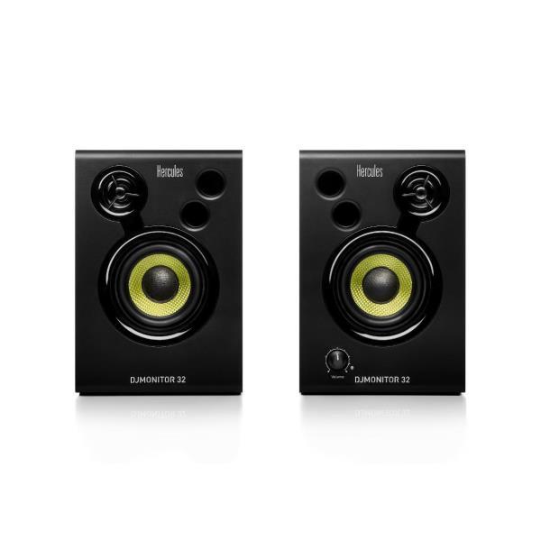 foto del prodotto coppia casse monitor hercules 4780885 djmonitor 32 black