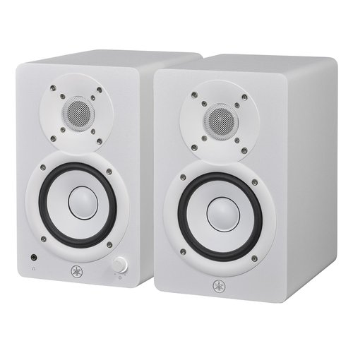 foto del prodotto coppia casse monitor yamaha hs series hs4 white white