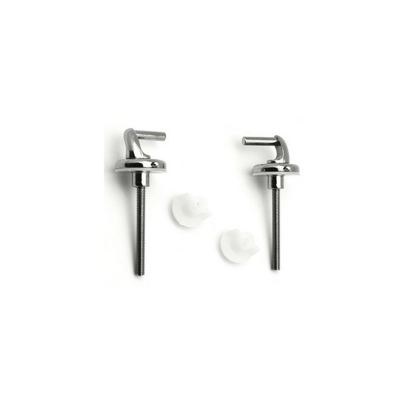 foto del prodotto coppia cerniere in acciaio per sedile coprivaso copriwater wc bagno