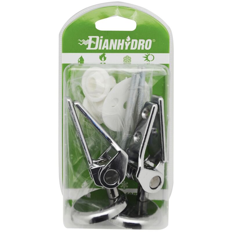 foto del prodotto coppia cerniere sovrapposte con vite inox blister cromo