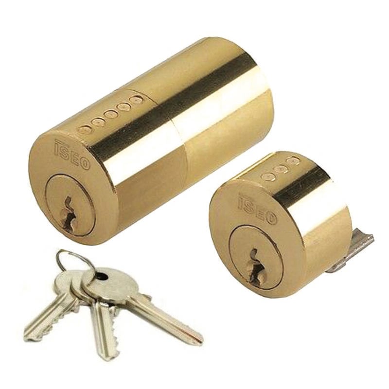 foto del prodotto coppia cilindri f5 per serrature da applicare 854 porte spessore max mm.45 854457 