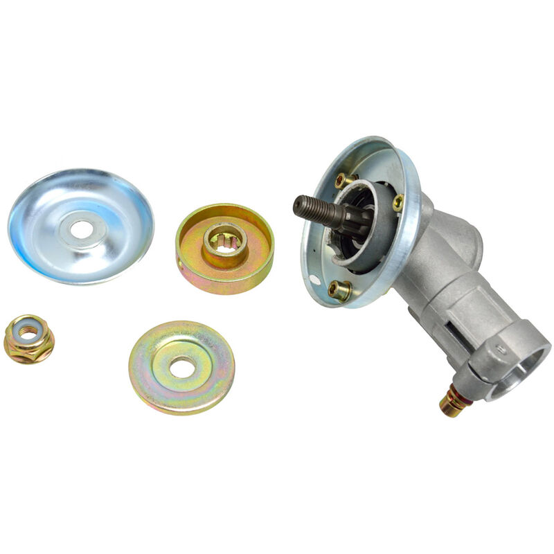 foto del prodotto coppia conica decespugliatore testina 9 denti taglienti 28mm universale geko