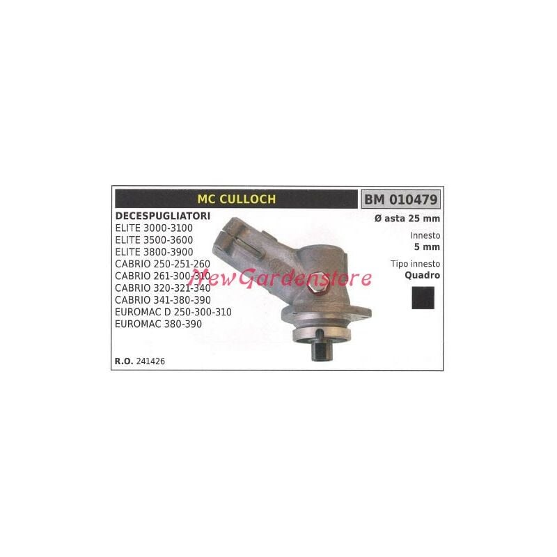 foto del prodotto coppia conica mcculloch decespugliatore elite 3000 3100 3500 3600 010479
