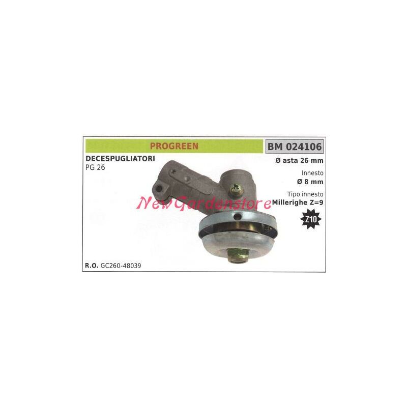 foto del prodotto coppia conica progreen decespugliatore pg 26 024106