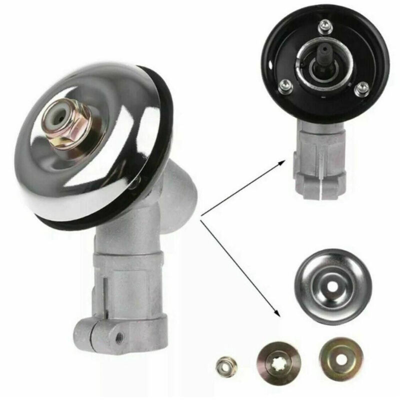 foto del prodotto coppia conica testina decespugliatore universale 9 denti tubo 26mm ricambio 0527 trade shop traesio