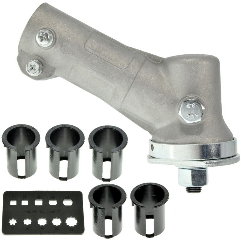 foto del prodotto coppia conica universale x decespugliatore + dima + adattatori