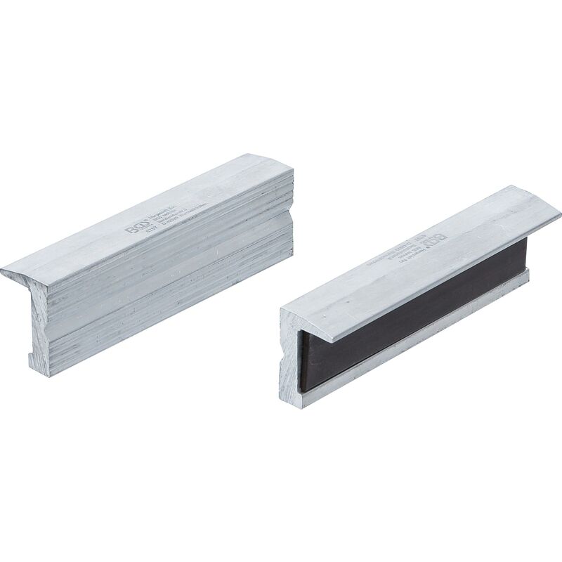 immagine 0 del prodotto coppia copriganasce per morsa da banco alluminio larghezza 100 mm 2 pz.
