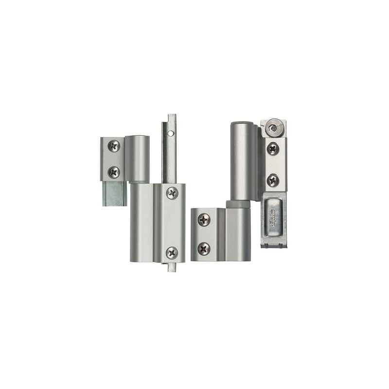 foto del prodotto coppia di cerniere simmetriche galicube fapim basculanti nj in acciaio inox 1404ainj