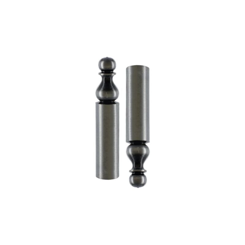 foto del prodotto coppia di copri tappi rustici n 16 bros per exacta 14 h.80mm bronzo antico cf 16 a ex14 4