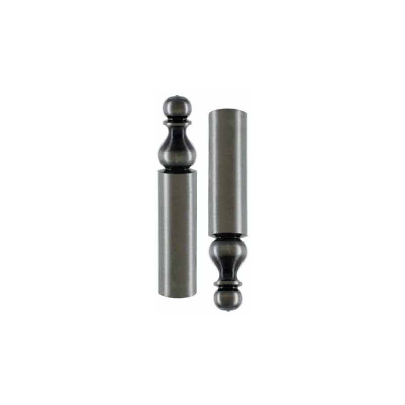 foto del prodotto coppia di copri tappi rustici n 16 bros per exacta 16 h.80mm bronzo antico cf 16 a ex16 4