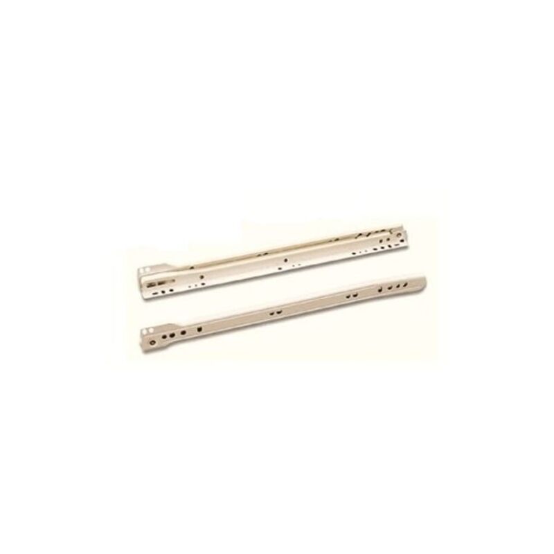 immagine 0 del prodotto coppia di guide per cassetti a estrazione semplice cm 27.5 avorio 24398.00