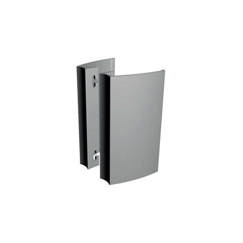 foto del prodotto coppia di maniglie ad ala da 250 mm alma componentes interasse 200 mm ral9006 grigio 7060 250 9006